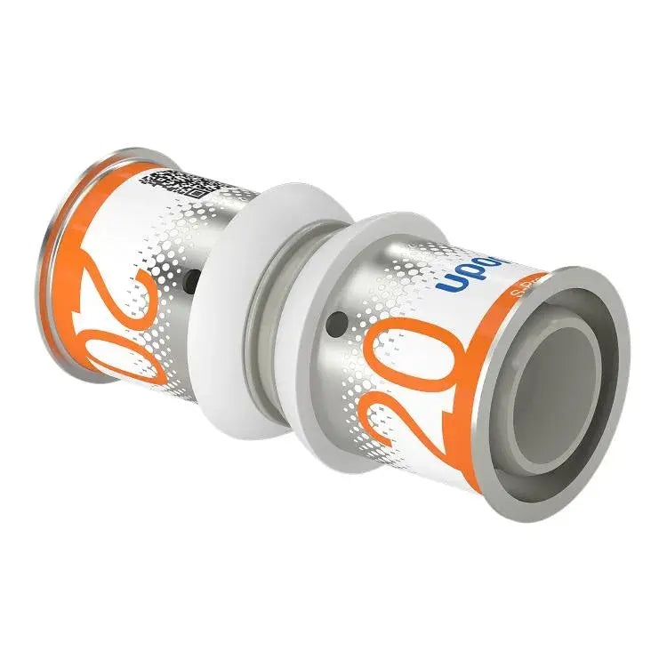 Uponor S-Press PLUS PPSU Koppeling 20×20 mm (1039934) – duurzame perskoppeling voor drinkwater en verwarming, OnlineGO