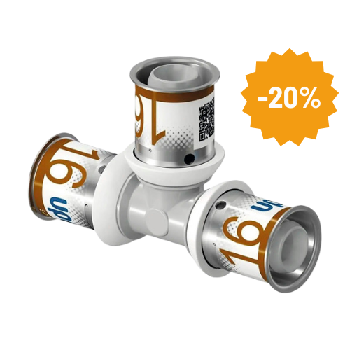 Uponor S-Press PLUS T-STUK PPSU 16X16X16 1039944