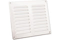 Nedco schoepenrooster 250×200 mm aluminium – ventilatierooster met vaste lamellen – OnlineGo.nl
