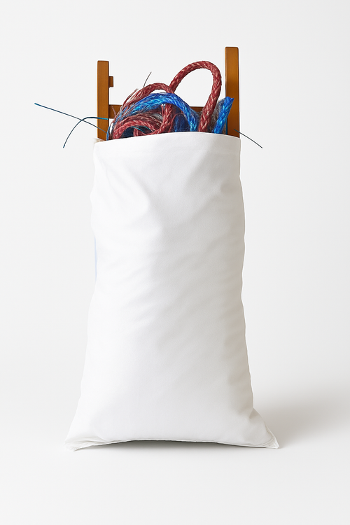 Puinzakken 80×50 cm (20 stuks) – supersterke zakken voor bouwafval en puin, OnlineGO