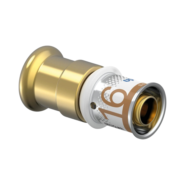 Uponor Adapter S-Press voor koper en RVS buis 16-15mm