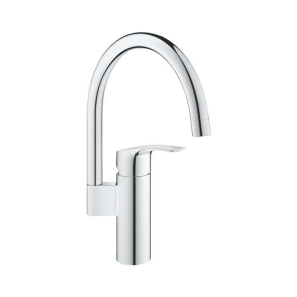 GROHE Eurosmart Keukenmengkraan – hoge C-uitloop – chroom