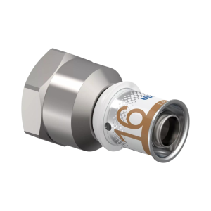 Schroefbus 16mm pers × ½" binnendraad