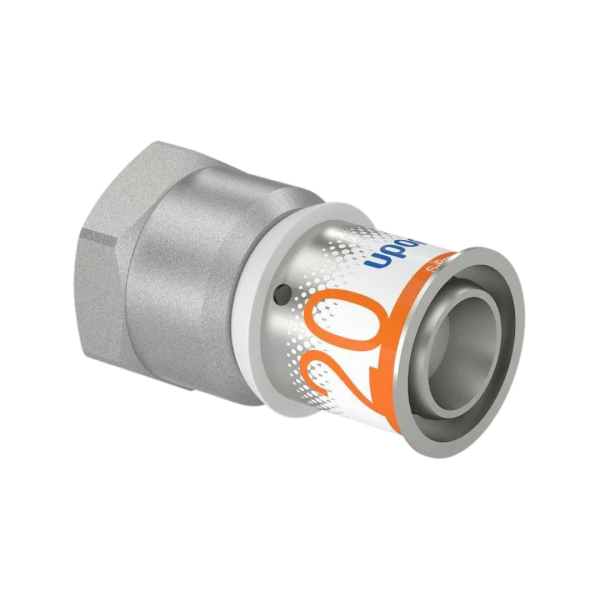 Uponor Schroefbus 20mm pers × ½" binnendraad
